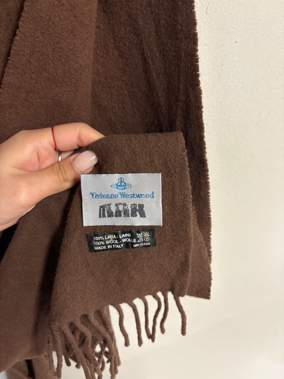 VIVIENNE WESTWOOD muffler brown 상품이미지7