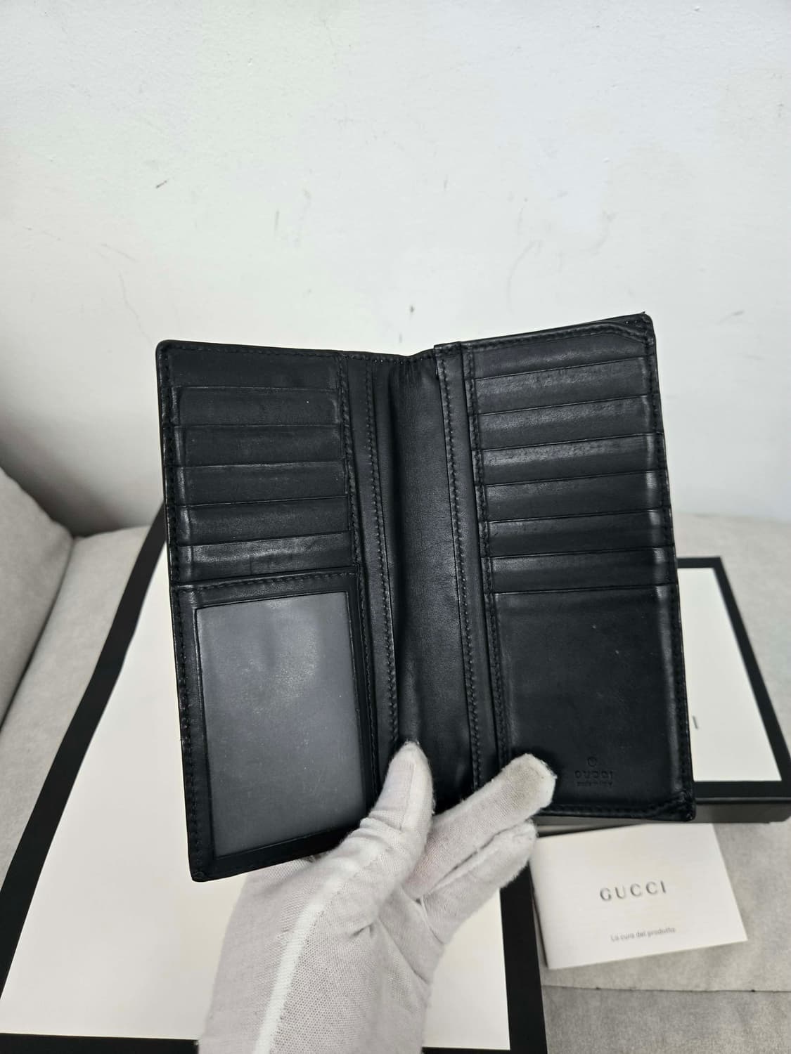 [보증서 정품] 구찌 타이거 장지갑 상품이미지5