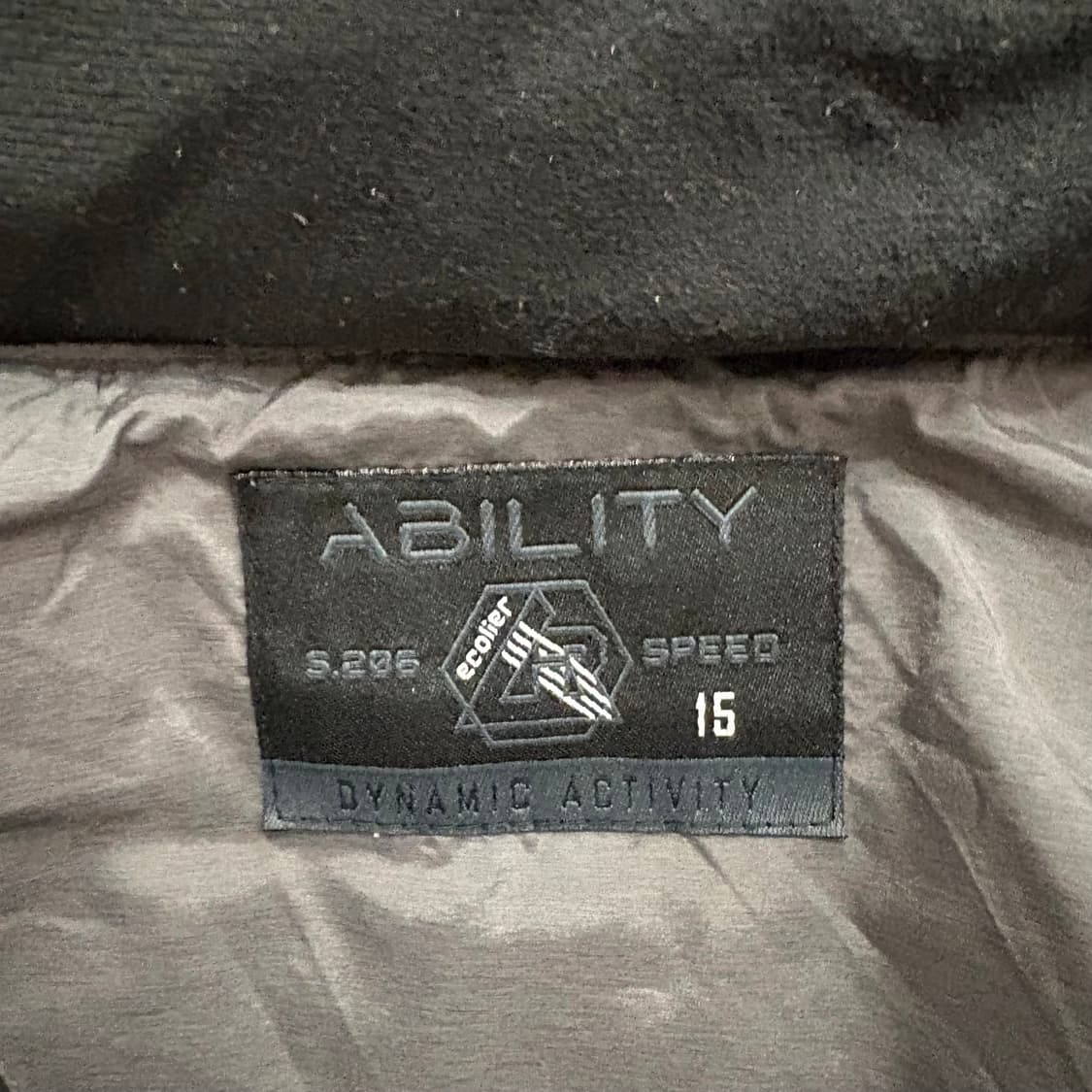 ABILITY TYPE-S.206 구스다운 패딩 키165 상품이미지8