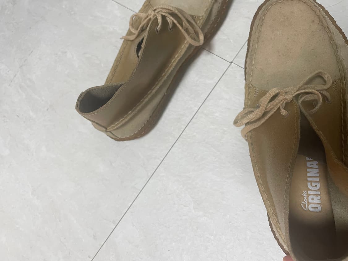 270 클락스 스웨이드 & 레더 데저트부츠 상품이미지5