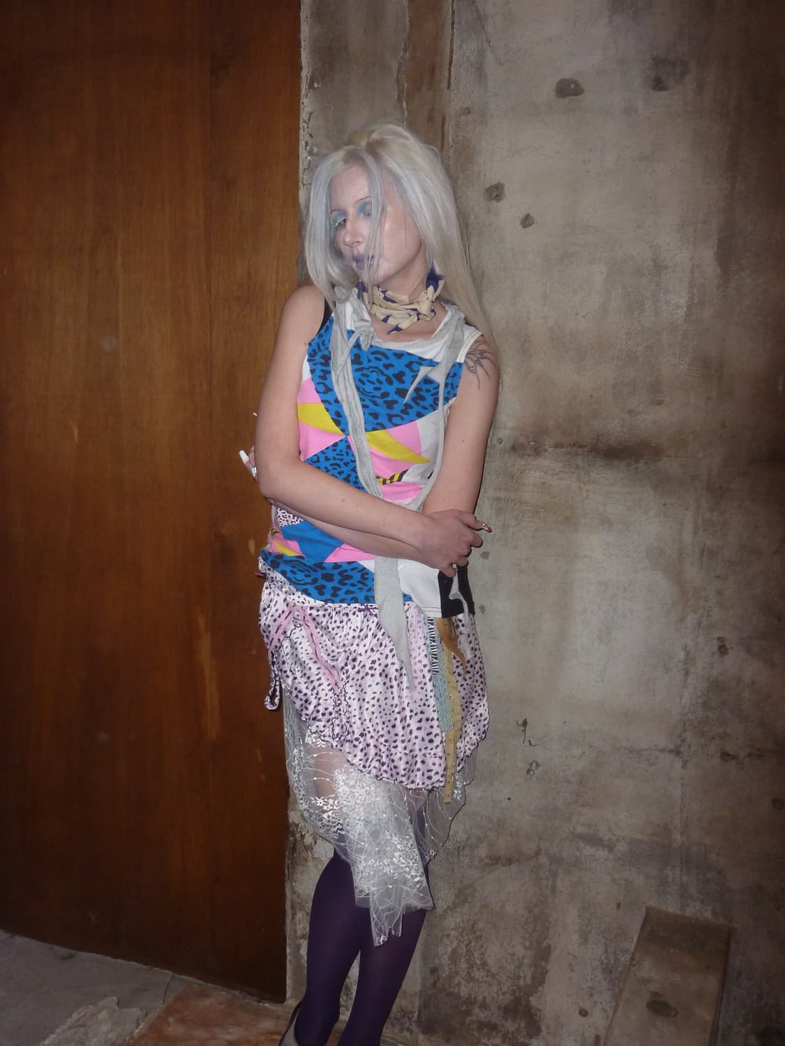 Pink leopard lace sk 상품이미지3