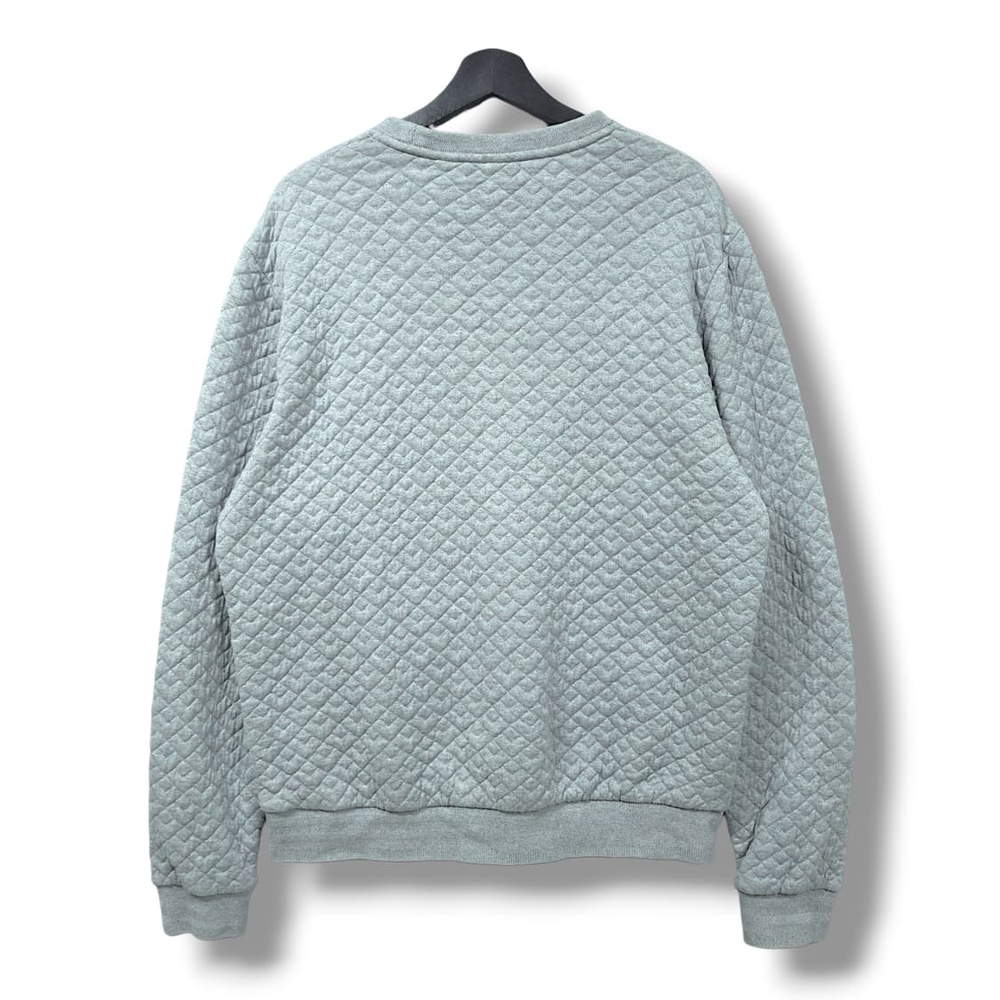 [L] 라코스테 그레이 퀼팅 긴팔 맨투맨 상품이미지2