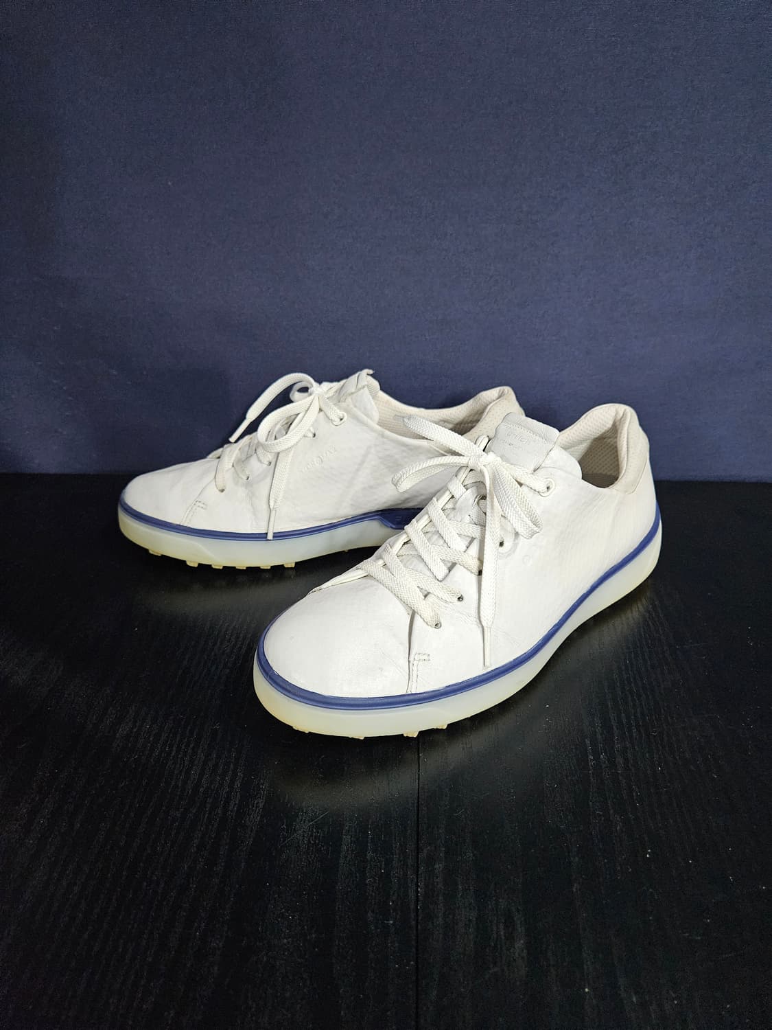 에코 트레이 화이트 남성 260~265 골프화 상품이미지2