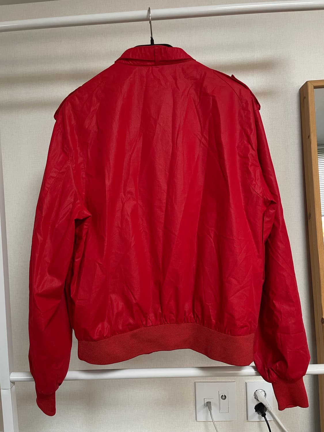 90s 멤버스온리 점퍼 레드 44 상품이미지2