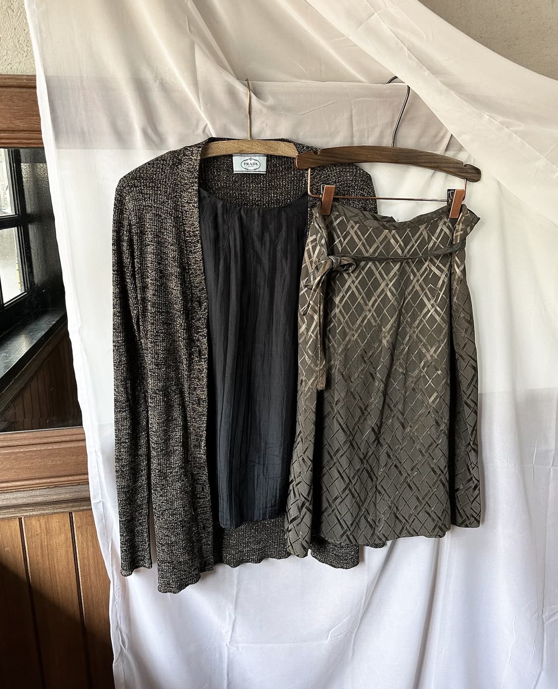 ISABEL MARANT tie check skirt 상품이미지9