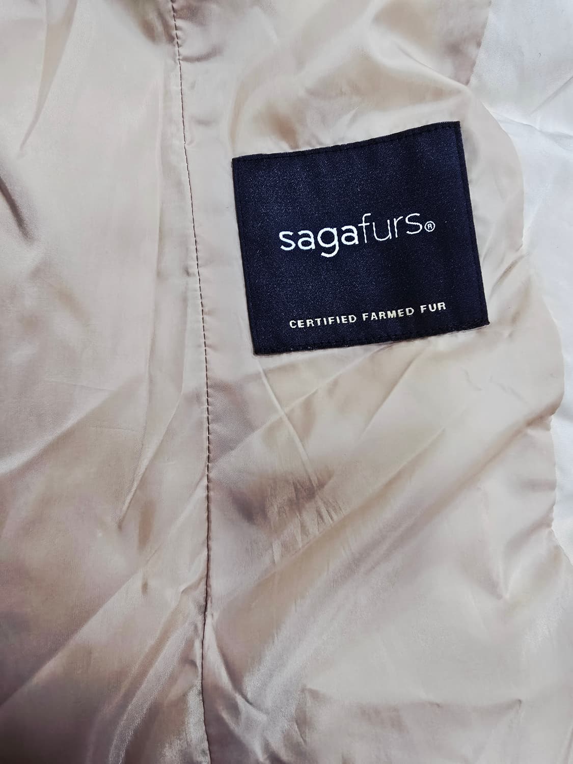 LBL 사가폭스퍼 롱패딩 베이지 상품이미지9