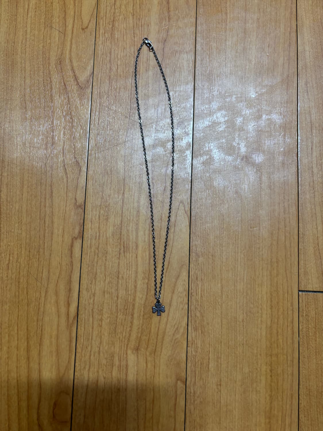 인세인개러지 클로버 실버 목걸이 상품이미지2