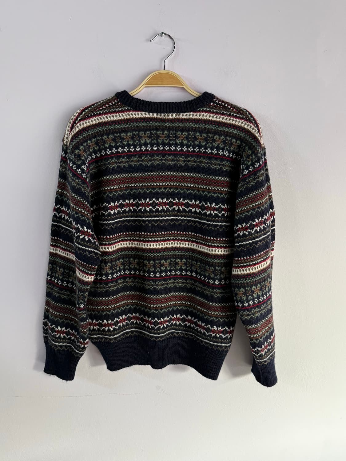 made in japan) 네이비 울니트 상품이미지8