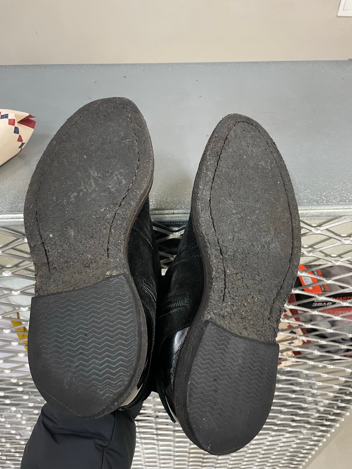 루이비통 스웨이드 버클 부츠 7.5 상품이미지5