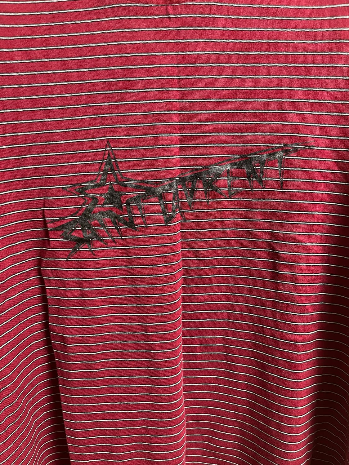 생로랑 스트라이프 반팔 티셔츠 상품이미지2