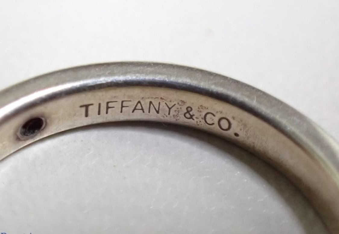 [정품] 티파니(Tiffany) SV925 루비 실버 링 2.4g 7호 상품이미지4