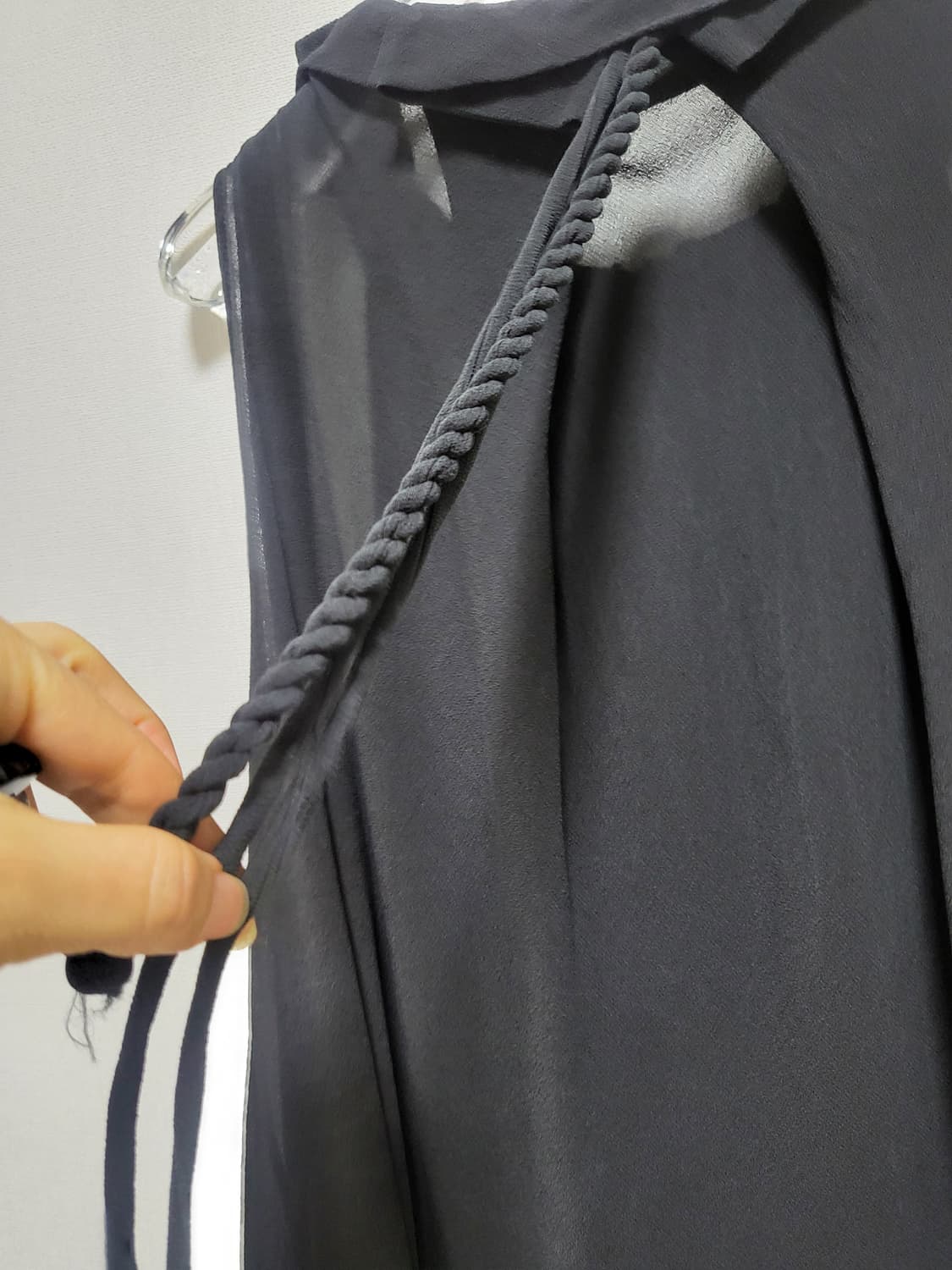 우아한 (정품)Fendi 펜디 실크100%셔링 블라우스 상품이미지6