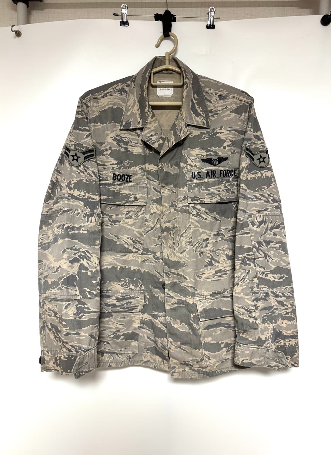 미공군 U.S. AIR FORCE 카모 군복 상의 105-110 상품이미지1