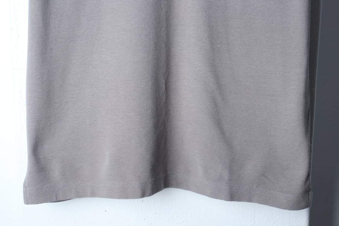 (L-XL) 앤드지 반팔 티셔츠 와플 차콜 무지 놈코어-H33068 상품이미지4