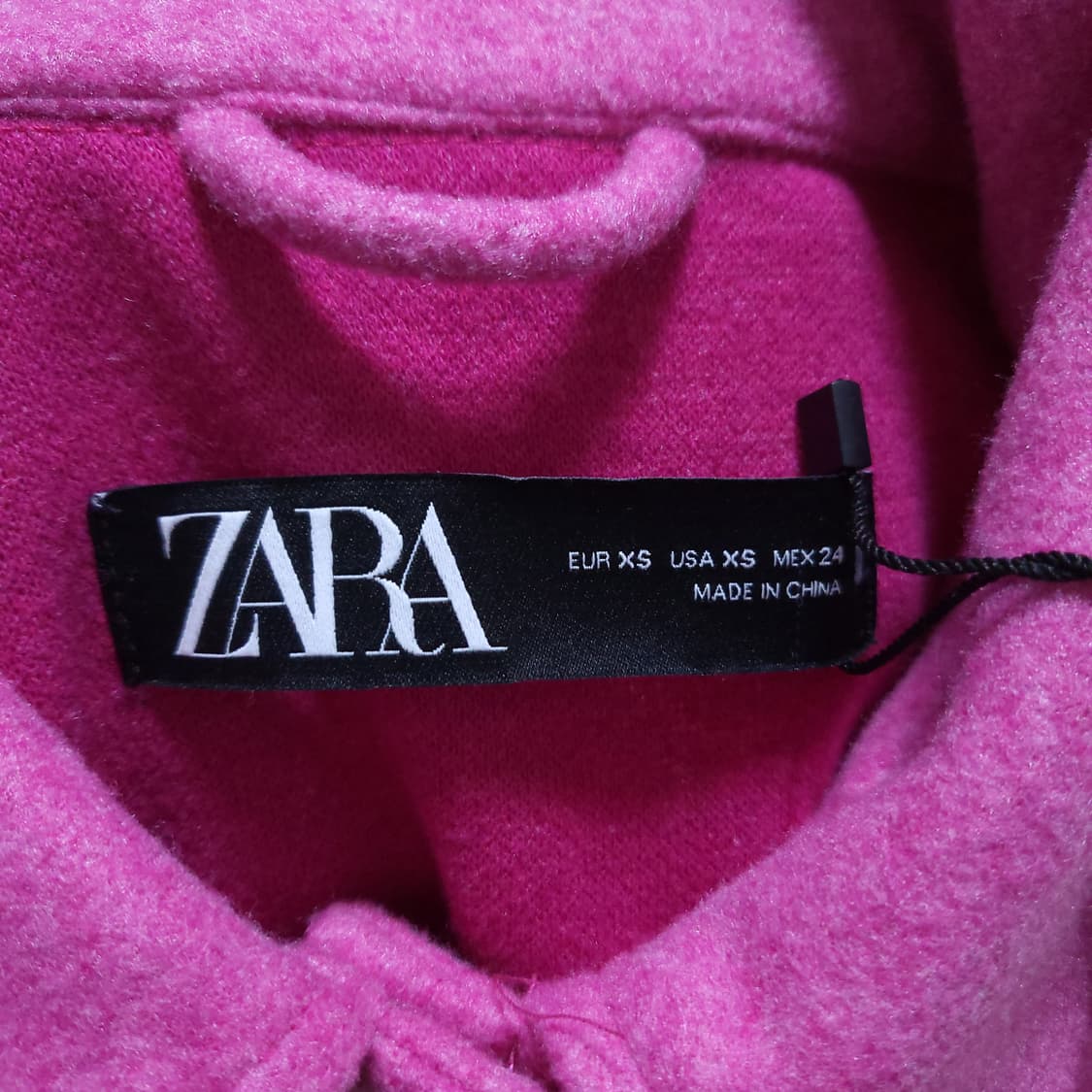 자라 여성 자켓 새제품 XS 0209 뽀샤샤 상품이미지3