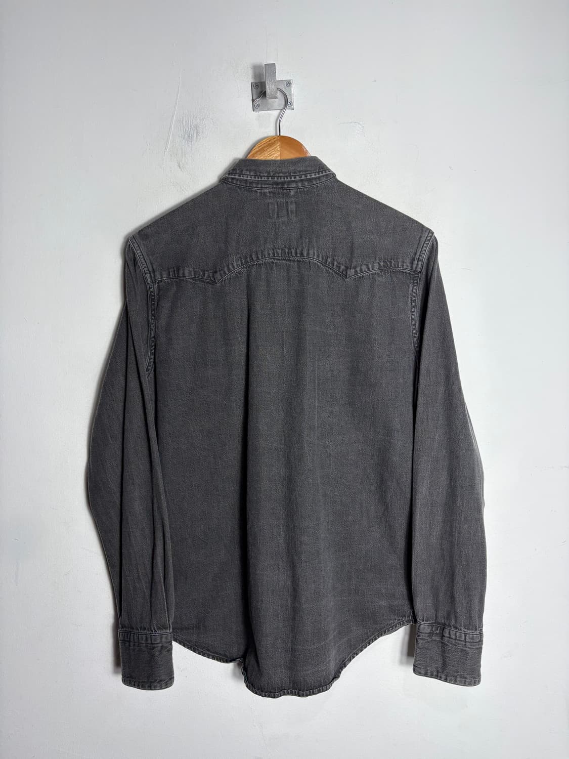 리바이스 흑청 데님 웨스턴 셔츠 상품이미지6