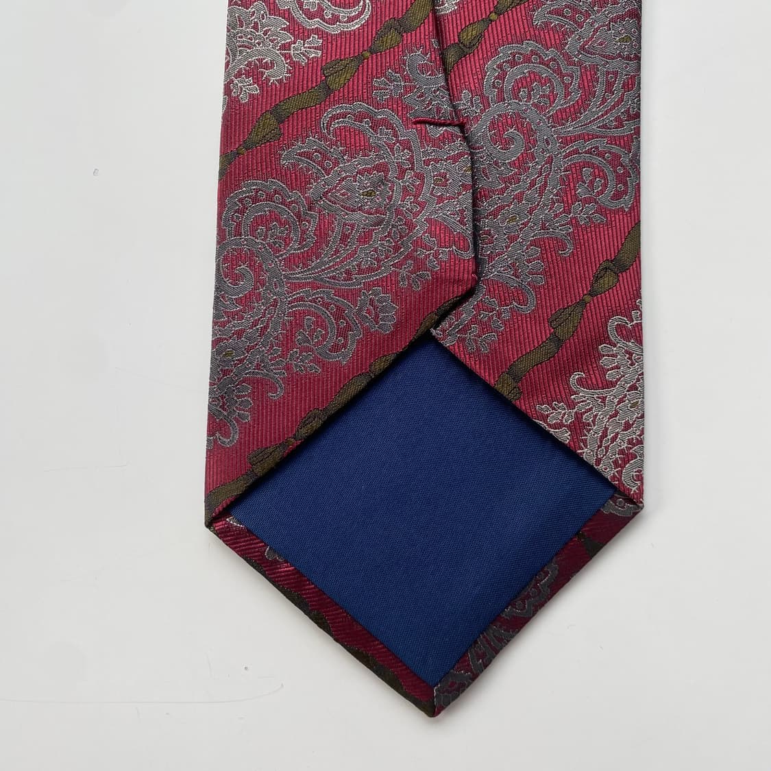 BALENCIAGA 발렌시아가 페이즐리 정품 명품 넥타이 상품이미지6