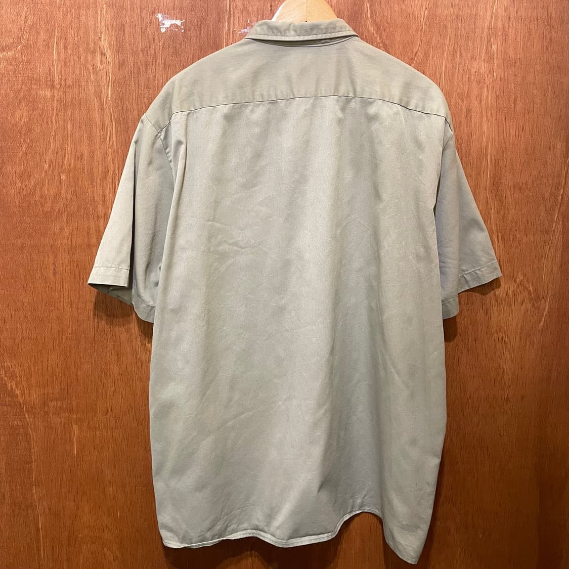 (XL) Dickies 디키즈 반팔 자수 워크 셔츠 베이지   상품이미지2