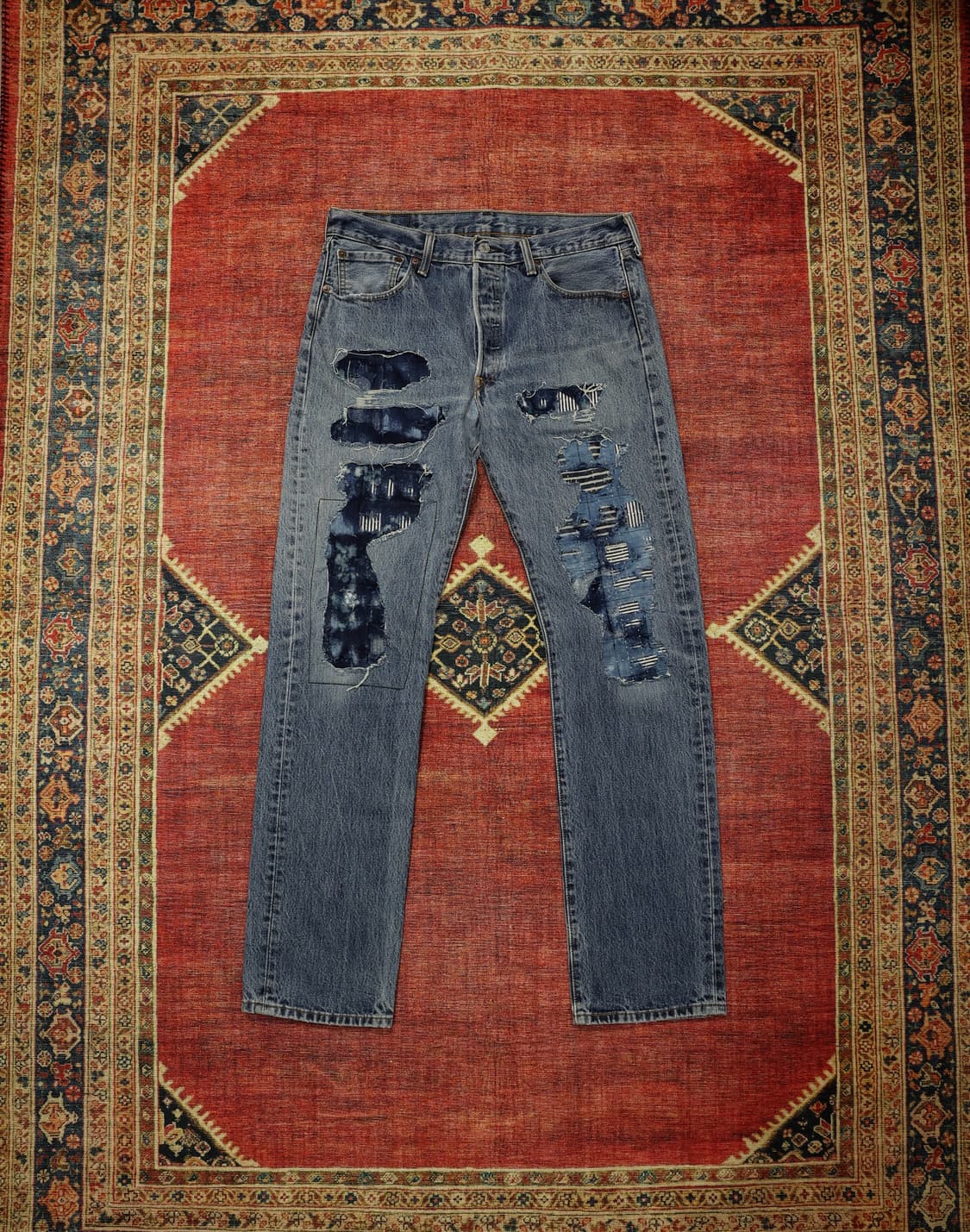 리바이스 501 커스텀 데님팬츠 판매 상품이미지1