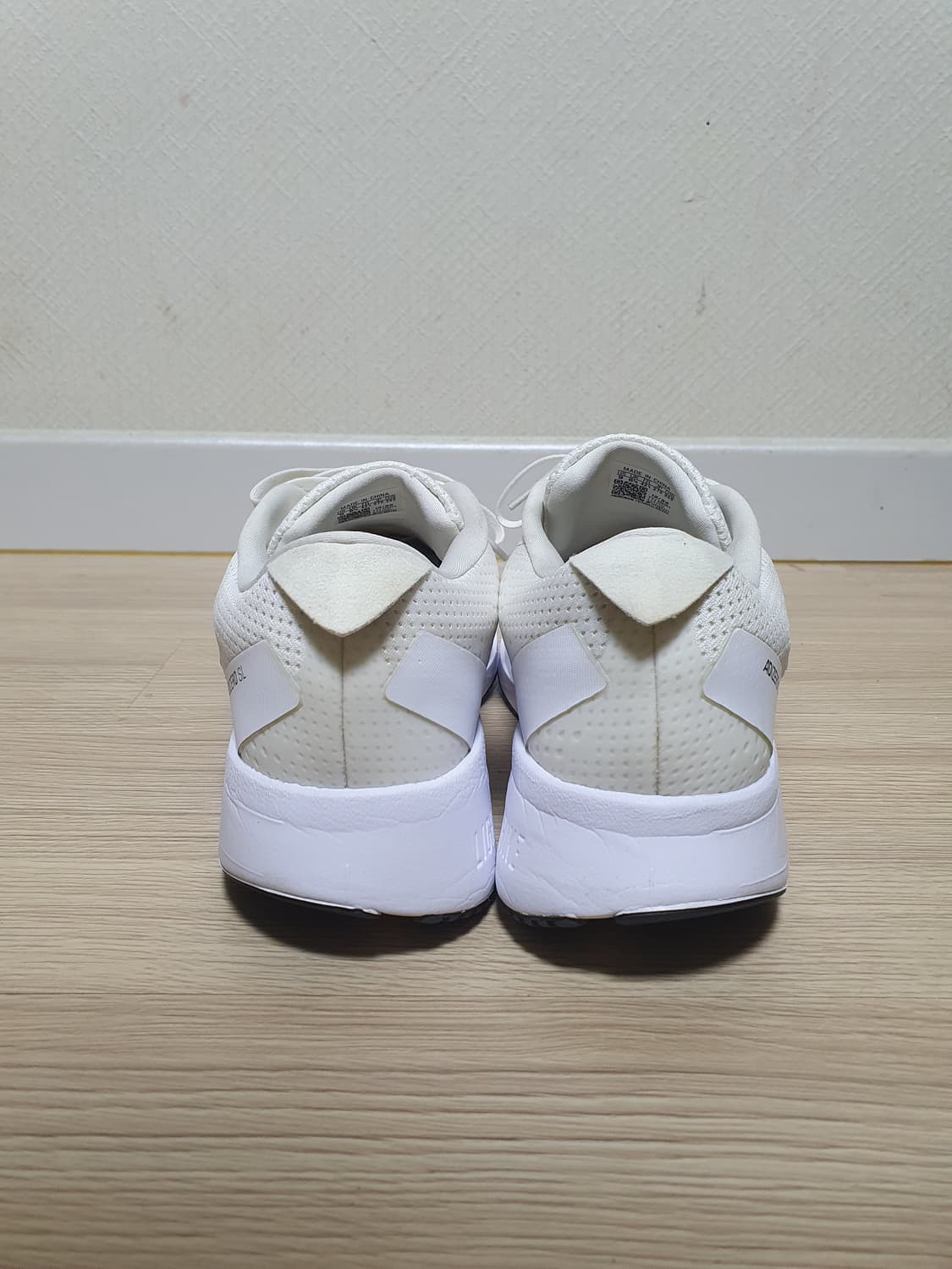 아디다스 아디제로 SL 화이트 런닝화 270 상품이미지5