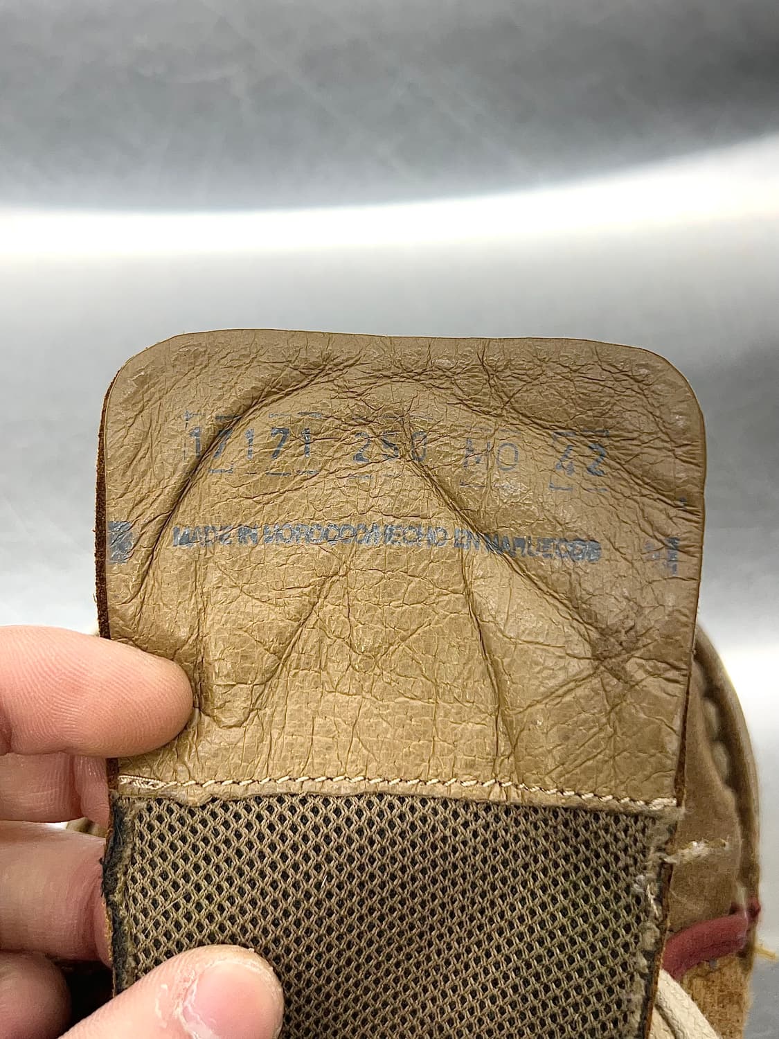 캠퍼 페우 패스 브라운 코듀로이 레더 스니커즈 상품이미지6