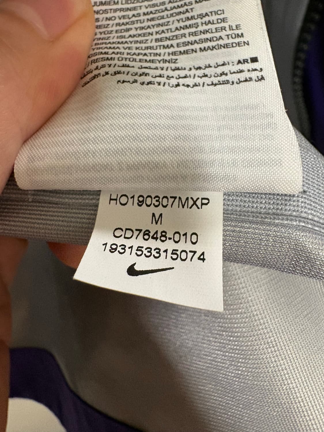 나이키 ACG 고어텍스 자켓 블랙 코트 퍼플 상품이미지5