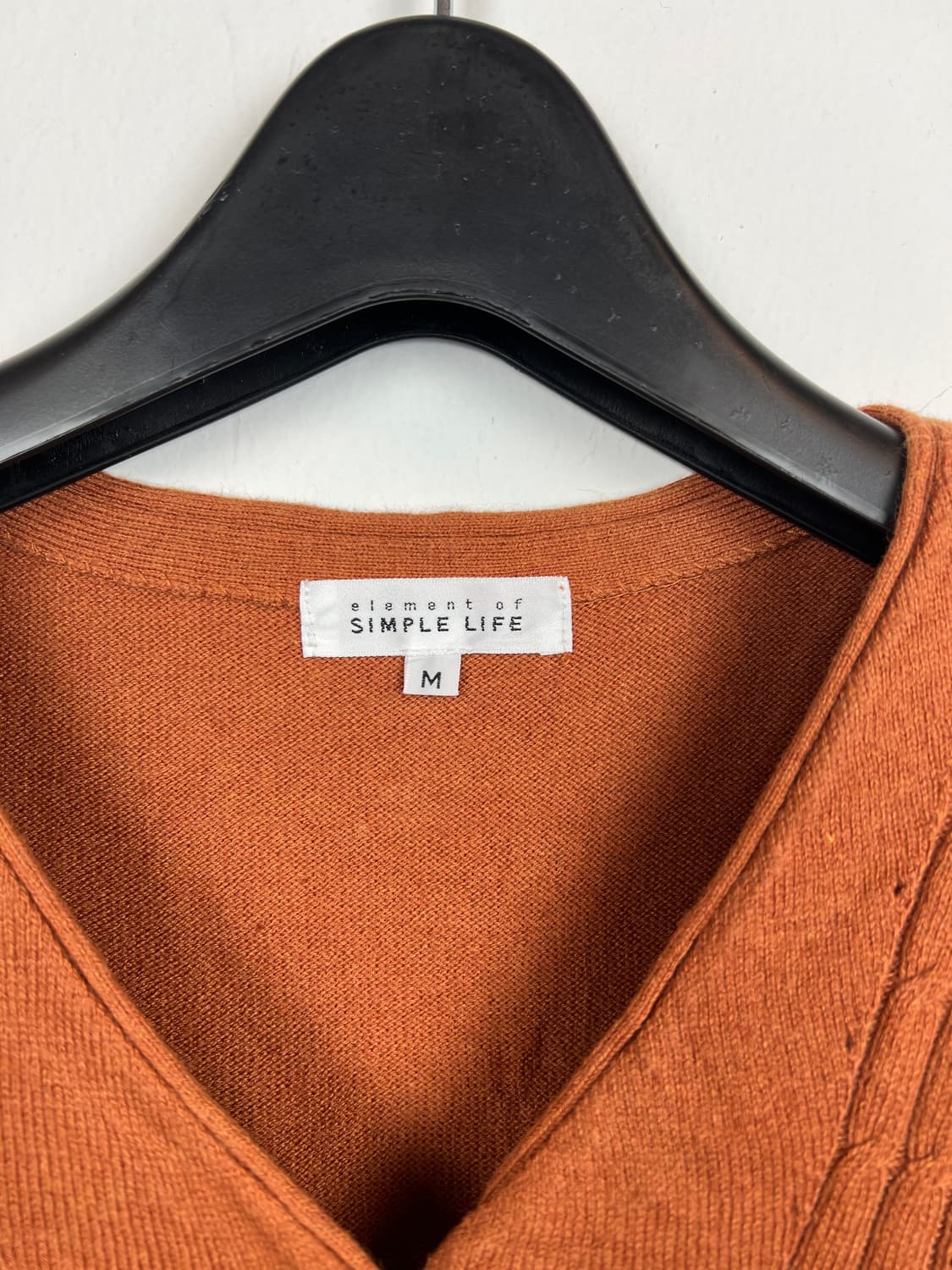 element of SIMPLE LIFE 브이넥 니트 조끼 M 상품이미지3