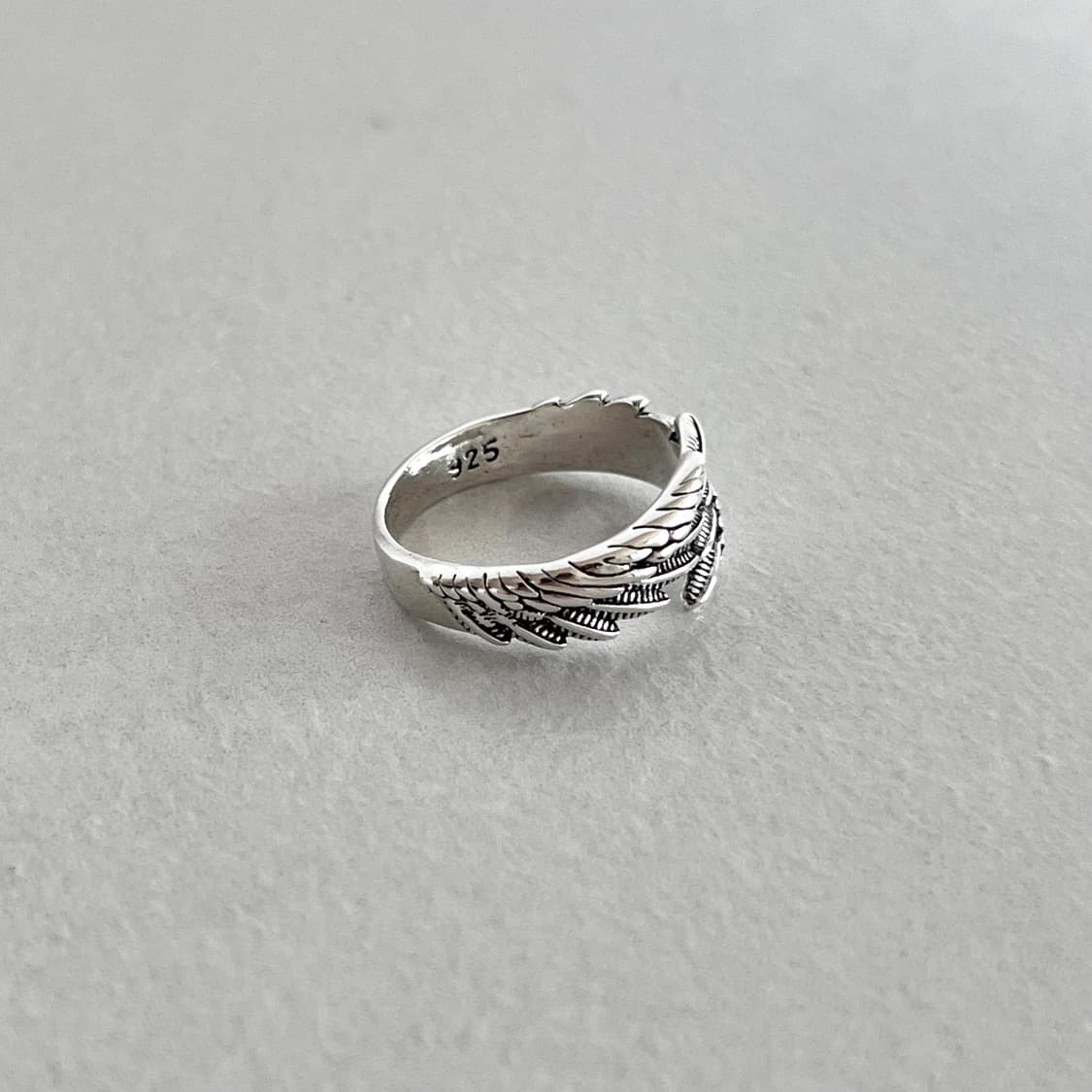 깃털 카빙 반지 상품이미지4