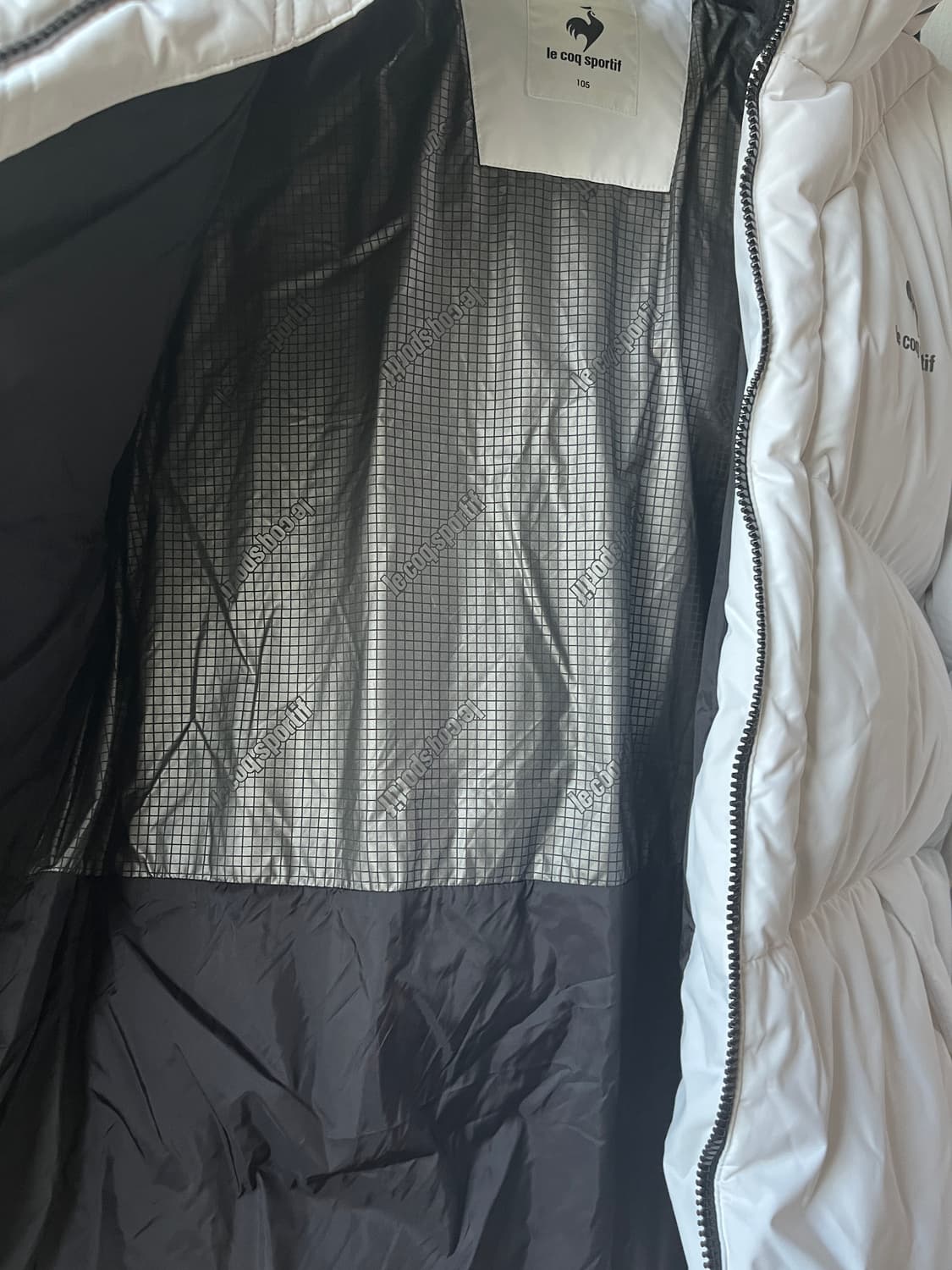 르꼬끄 스포르티브 화이트 패딩 상품이미지6