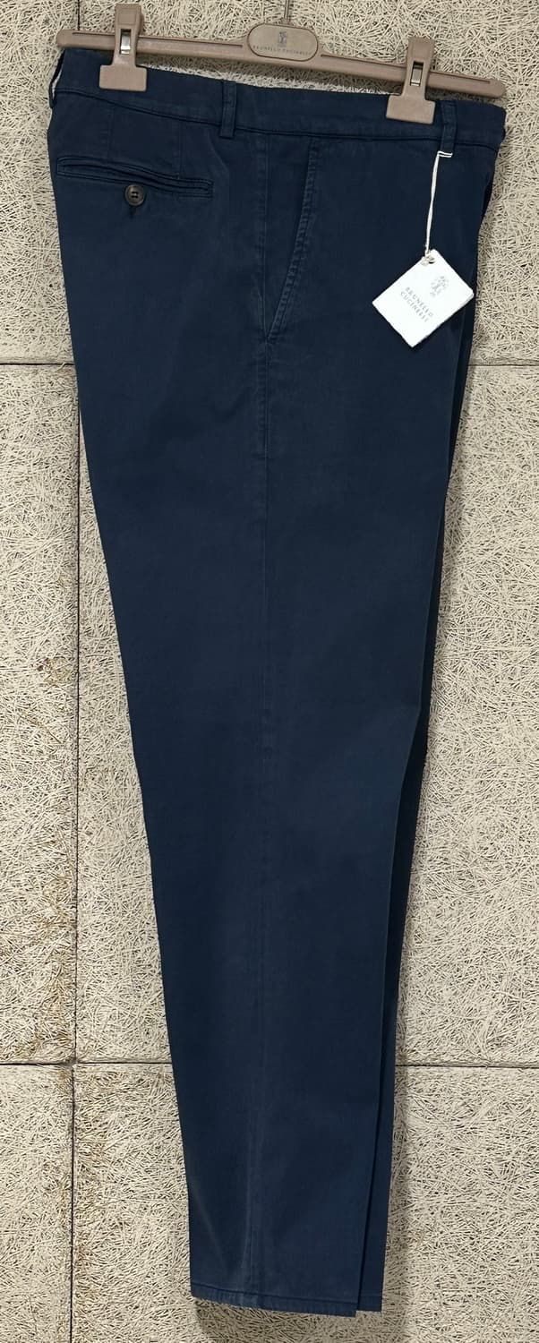 브루넬로 쿠치넬리 네이비 치노 팬츠 상품이미지2