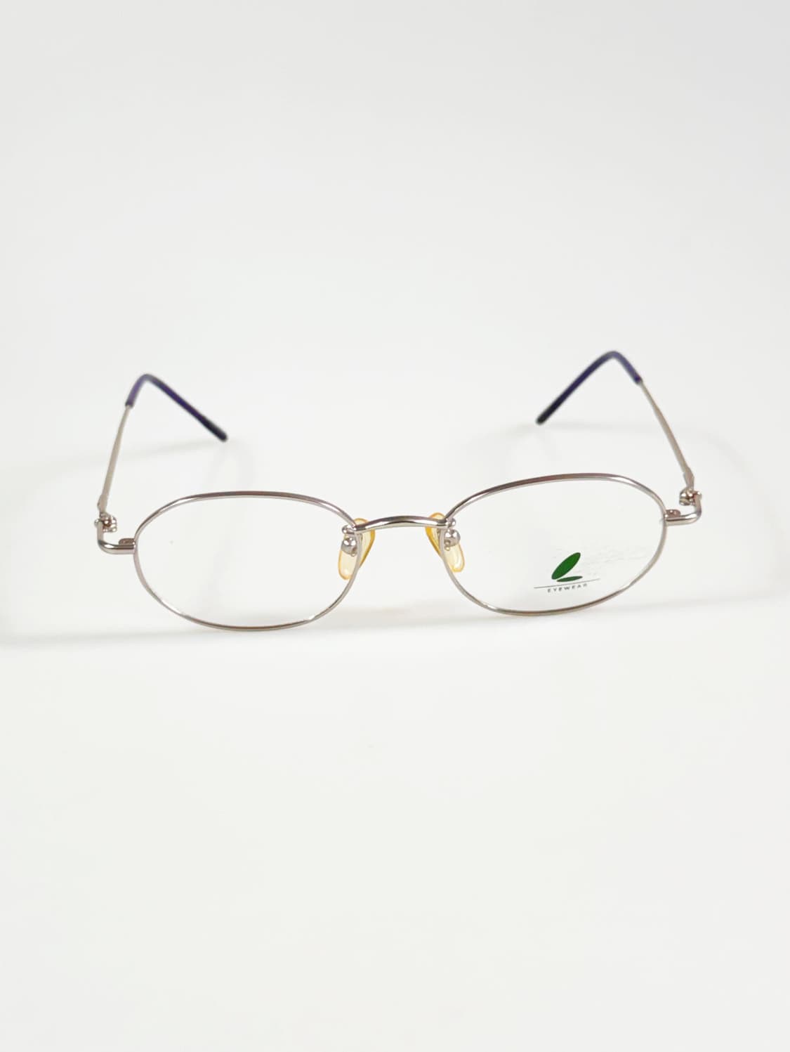 90s DJP 실버 메탈 슬림 오벌 프레임 빈티지 안경 상품이미지2