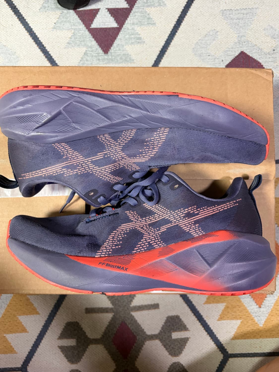 아식스 노바블라스트5 그레이시 퍼플 코랄 리프 265 상품이미지1