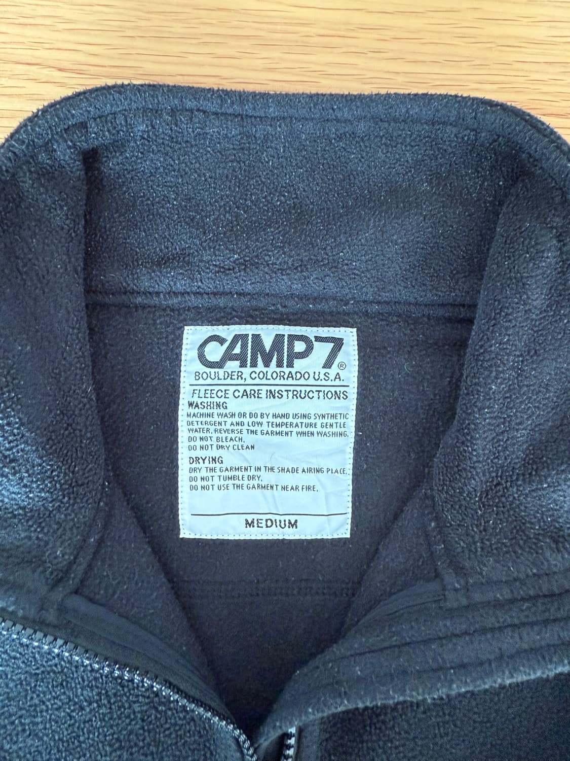캠프7(CAMP7) 집업 플리스 상품이미지5