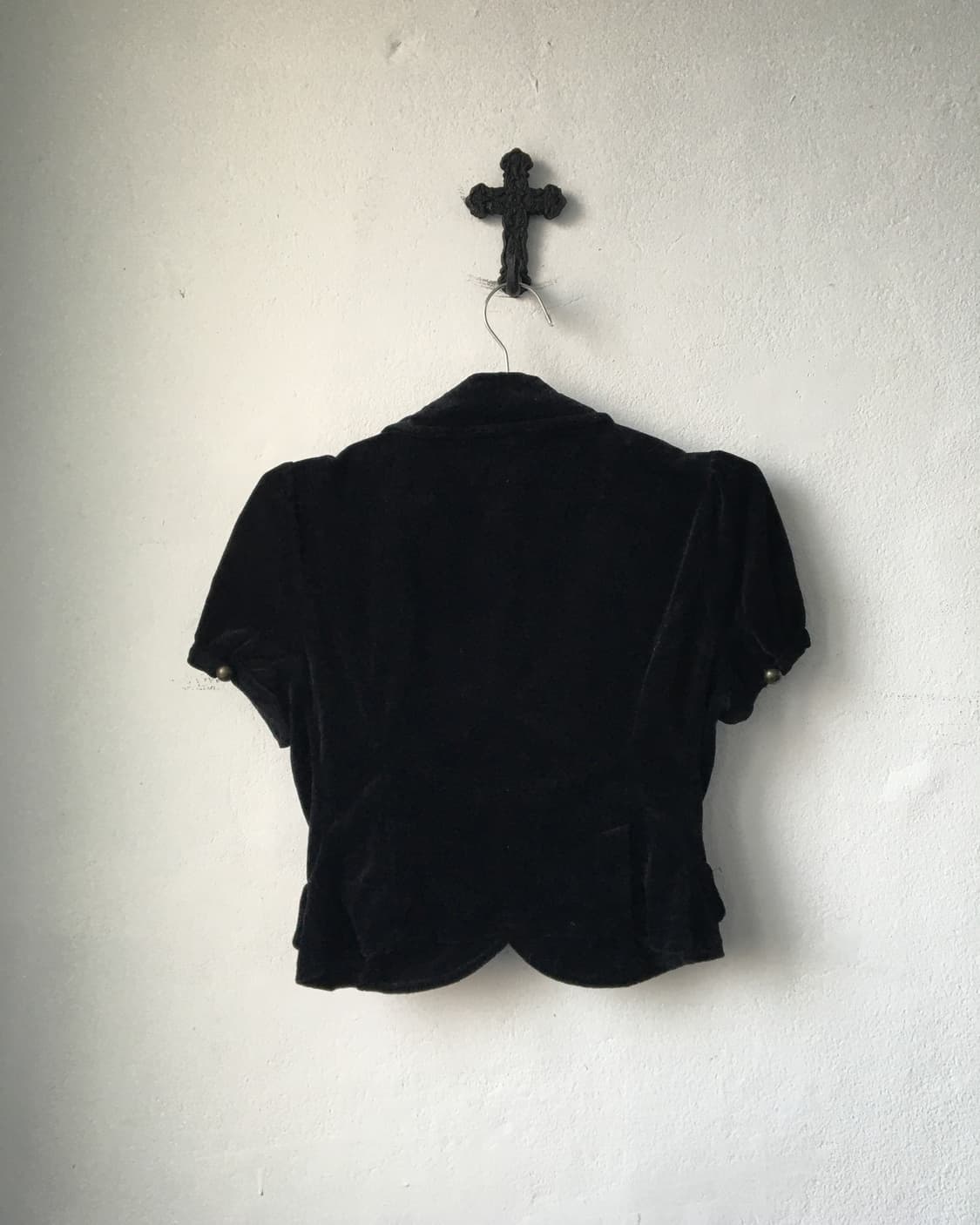 Stud point velvet jacket 상품이미지4