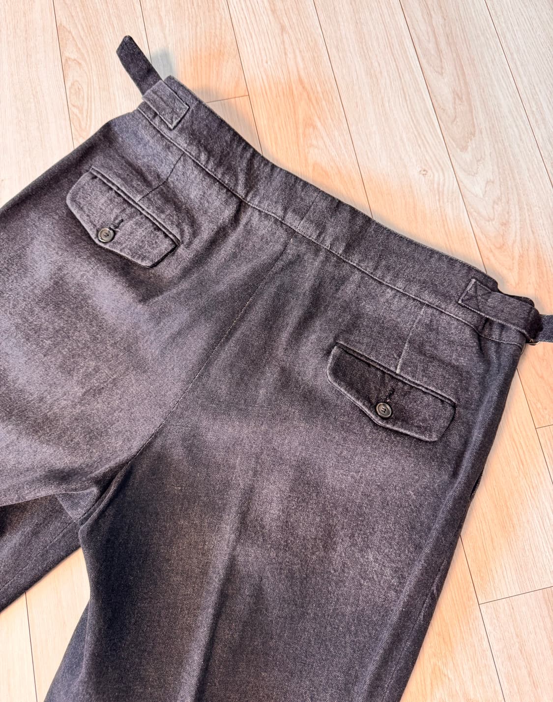 에스타도 Estado 벨트리스 데님  팬츠 52 상품이미지4