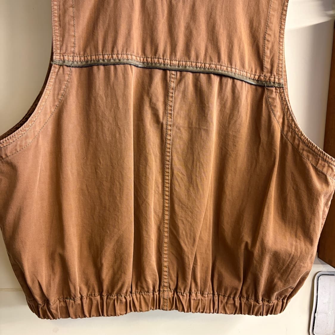 Vintage Work Vest Brown 상품이미지7