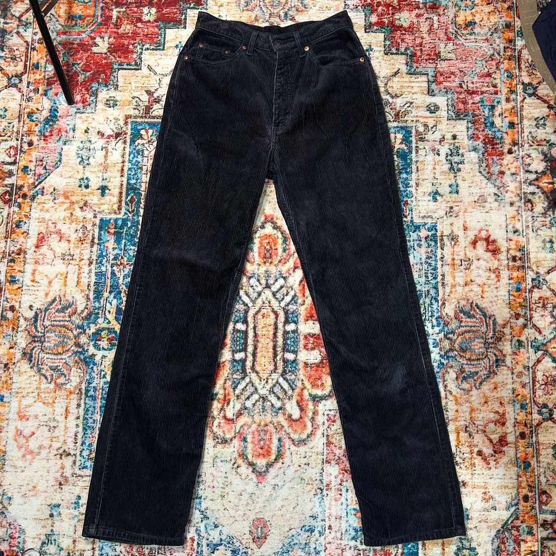 [28] 00s 리바이스 made in japan 코듀로이 팬츠 블랙  상품이미지1