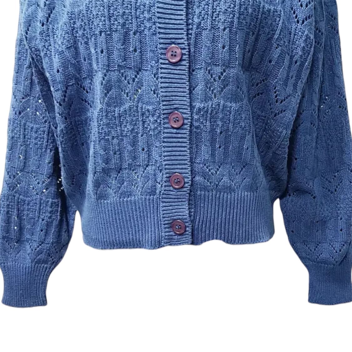 빈티지 펀칭 니트 가디건 상품이미지4