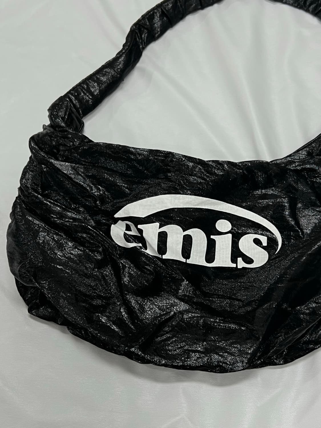 (OS) 이미스 셔링 호보백 블랙 상품이미지2