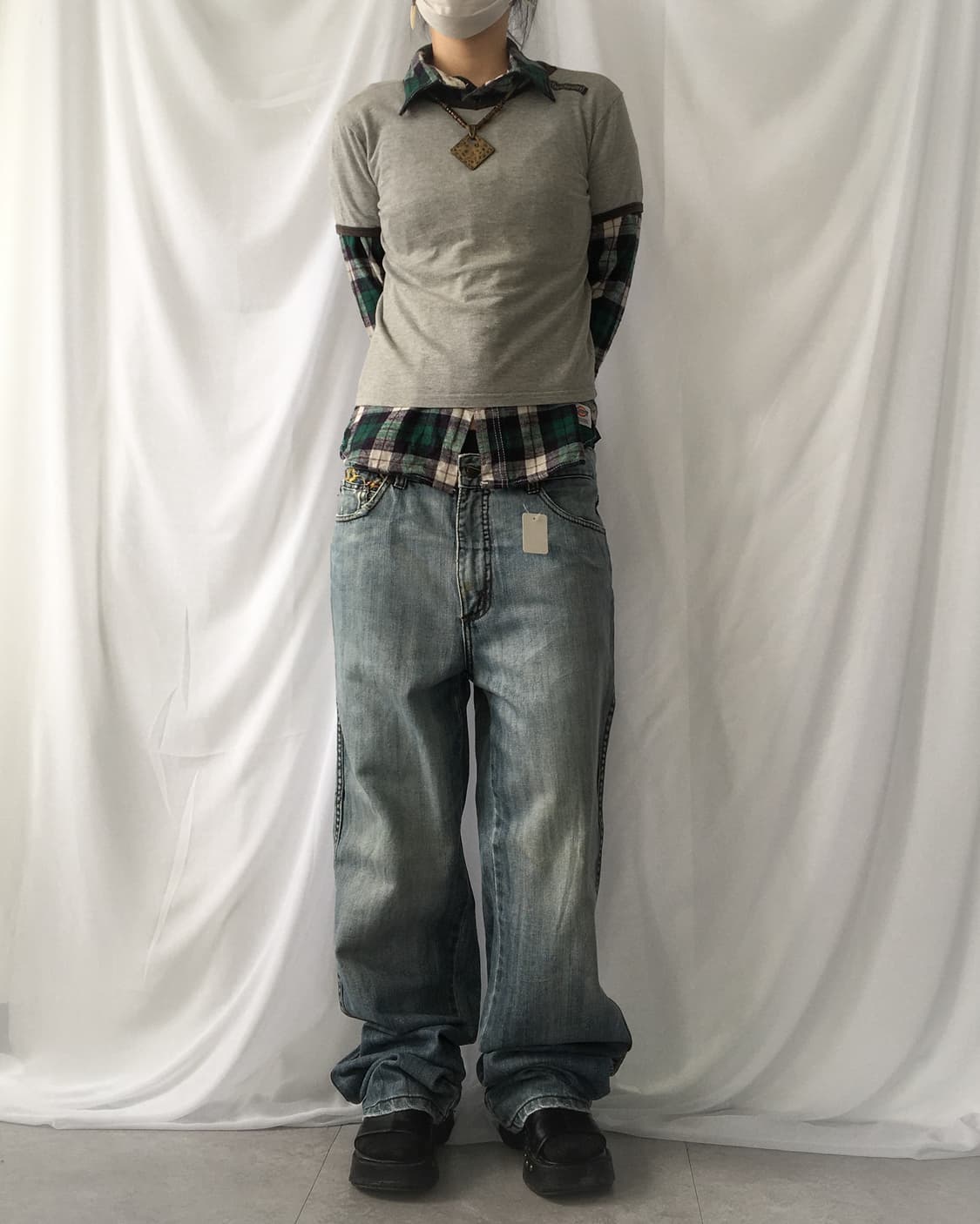 Dickies check pattern shirt 상품이미지8