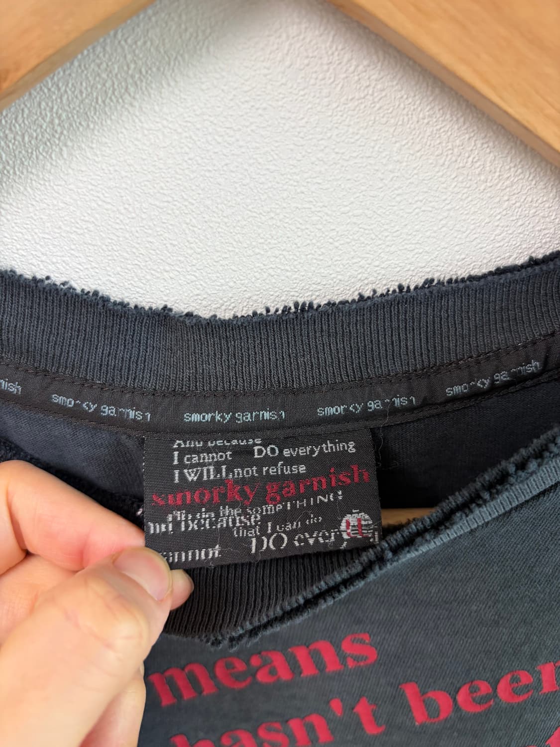 smorky garnish 컷오프 '백투더퓨처' 티셔츠 상품이미지4