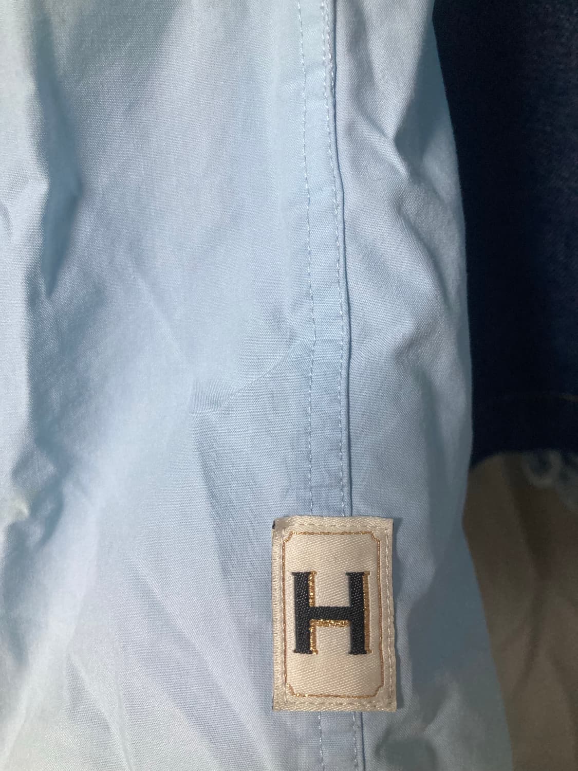 헤리티지플로스 크레스트 셔츠 (sky blue M) 상품이미지9