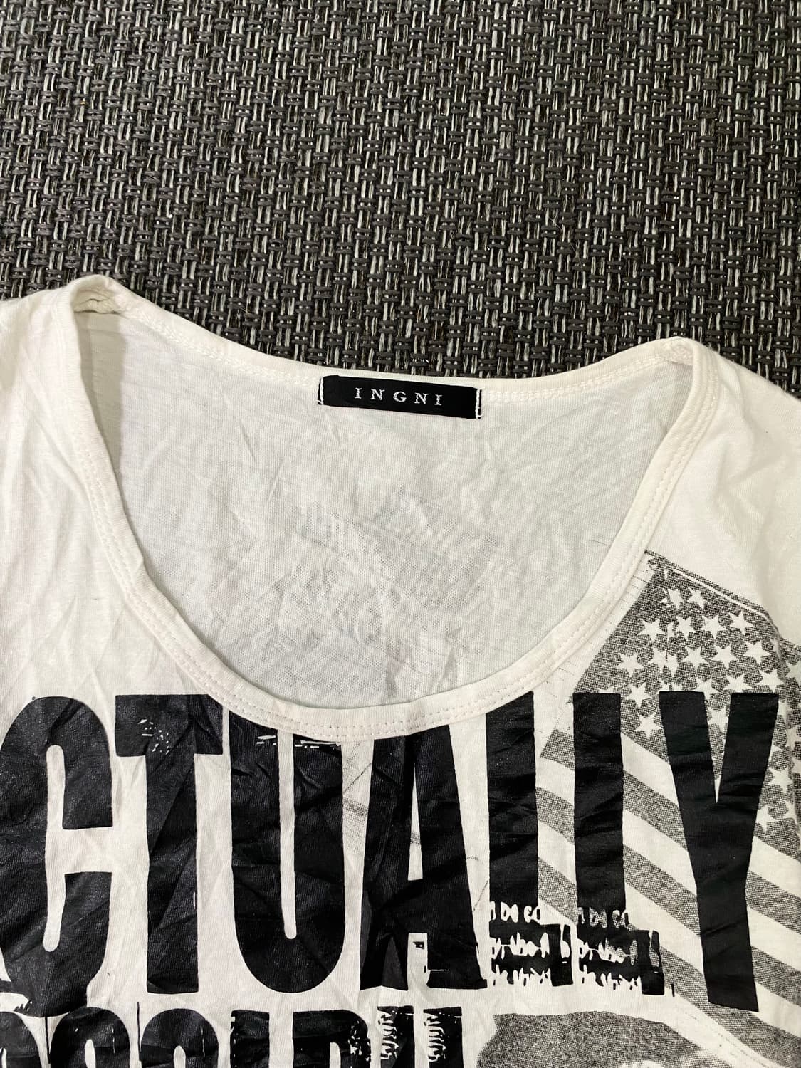 [INGNI]2000s Y2K Girl Print Tee 상품이미지7