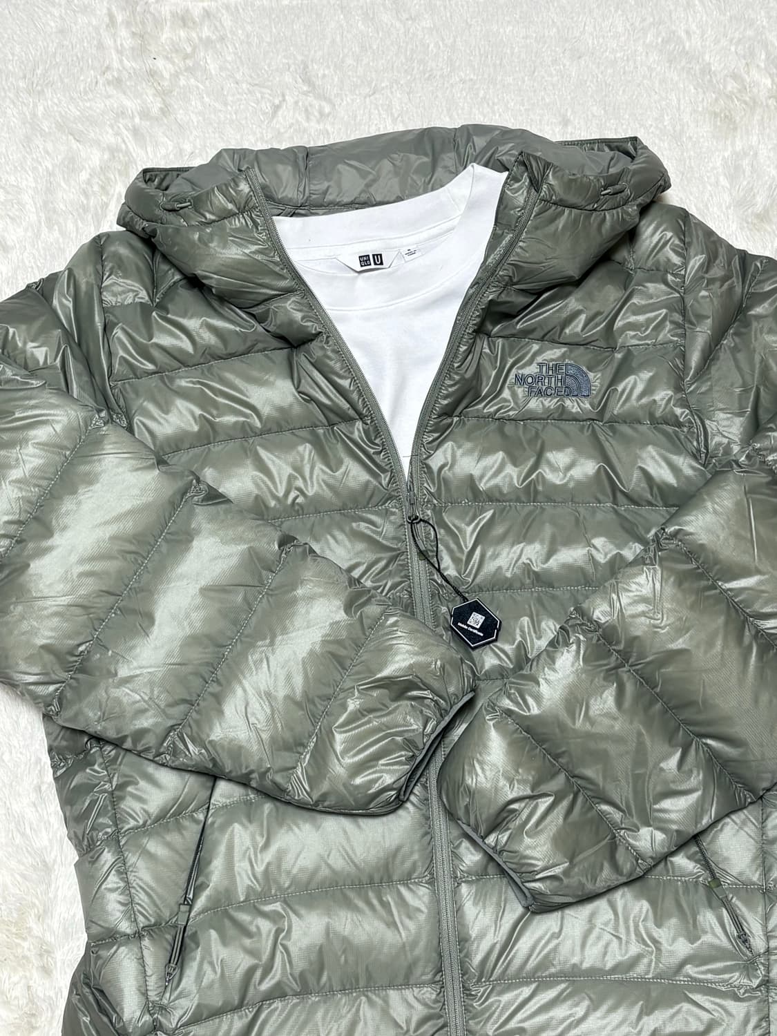 노스페이스 마티에르 RDS 덕다운 라이트 카키 상품이미지4