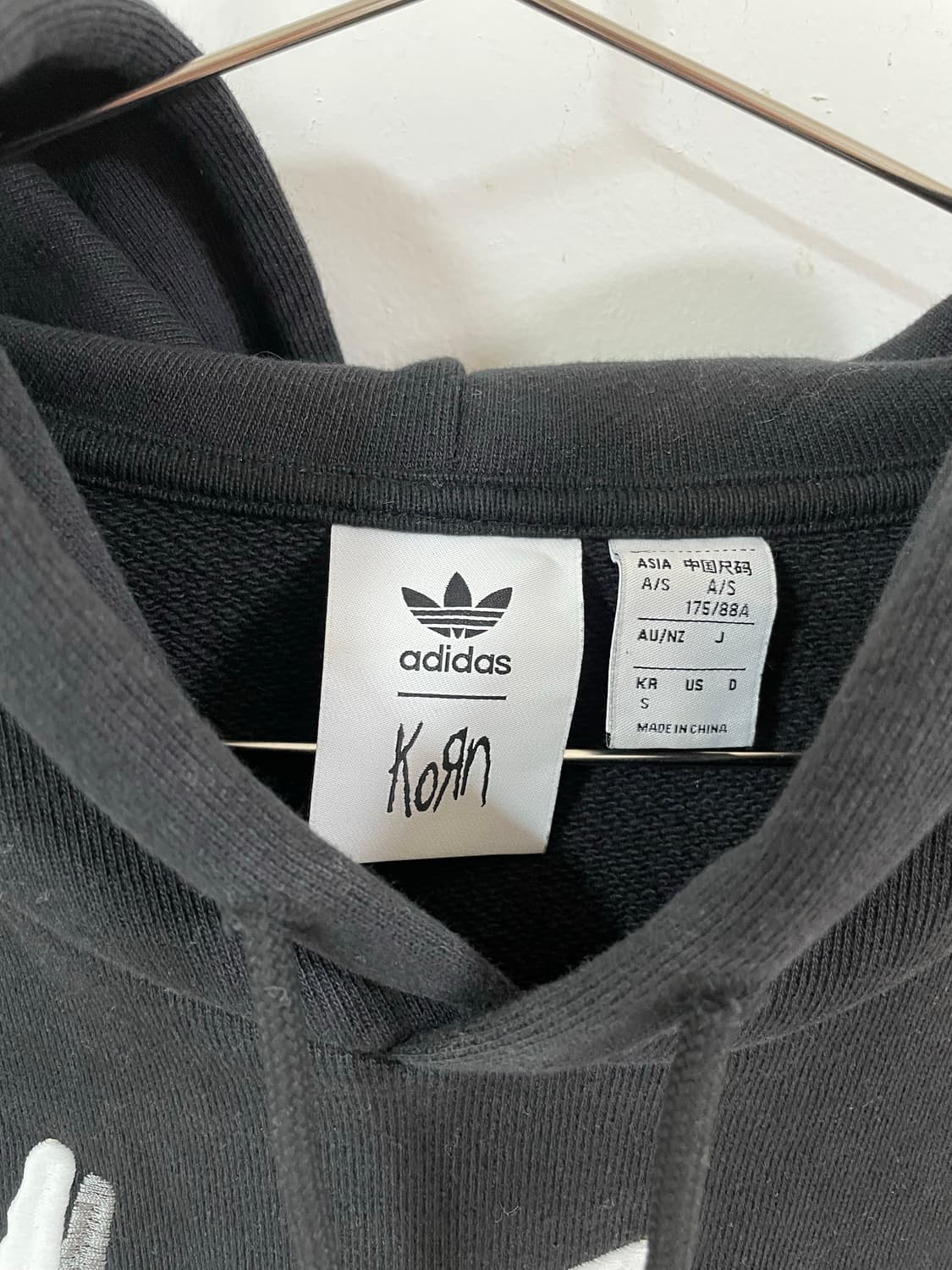 아디다스 x 콘 후드 블랙  Adidas x KoRn 상품이미지4