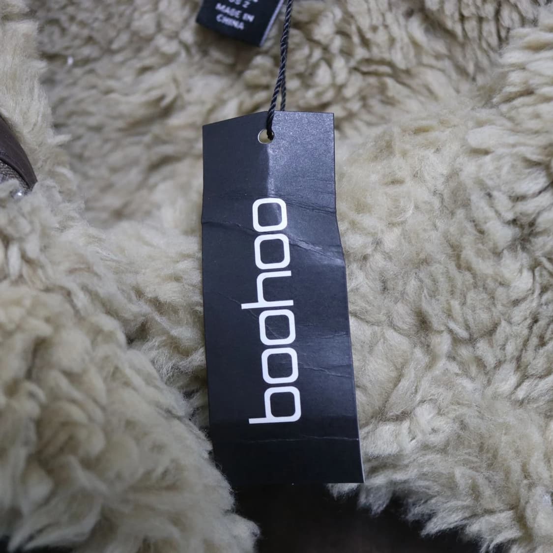 [미사용품] BOOHOO 하이넥 무스탕 60066 상품이미지8