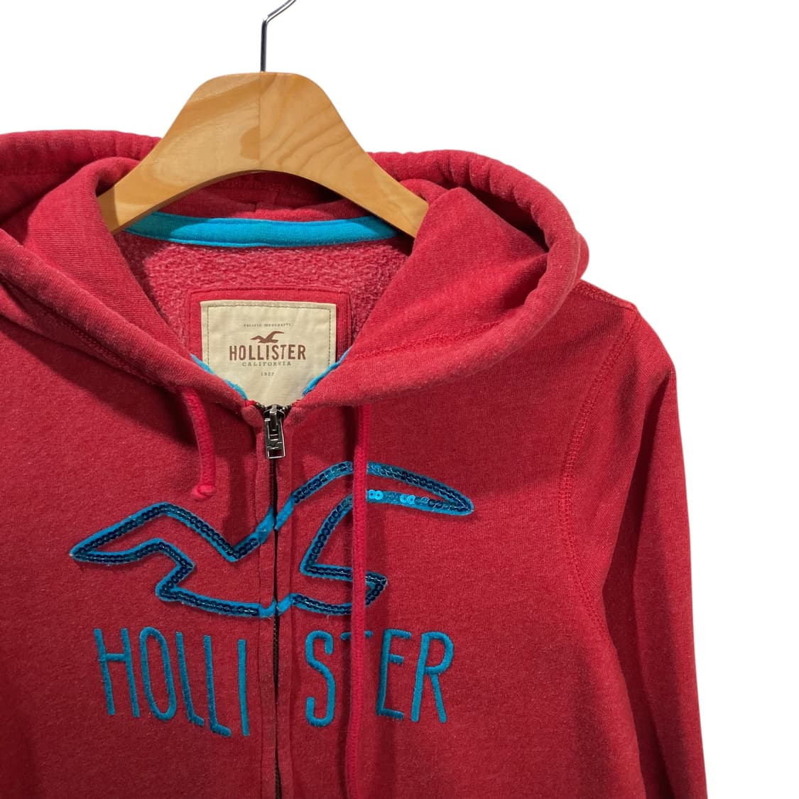 홀리스터 빅로고 후드집업 상품이미지3