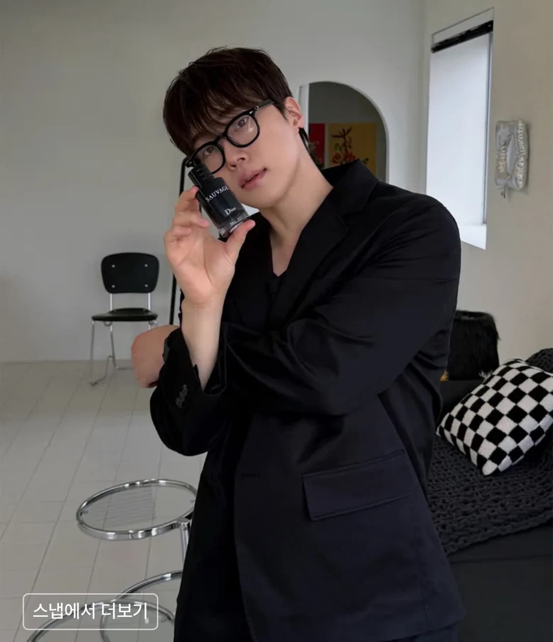 래쉬 클리프트 CLIFT(46) BK /아넬형안경/뿔테안경/남녀공용 상품이미지7