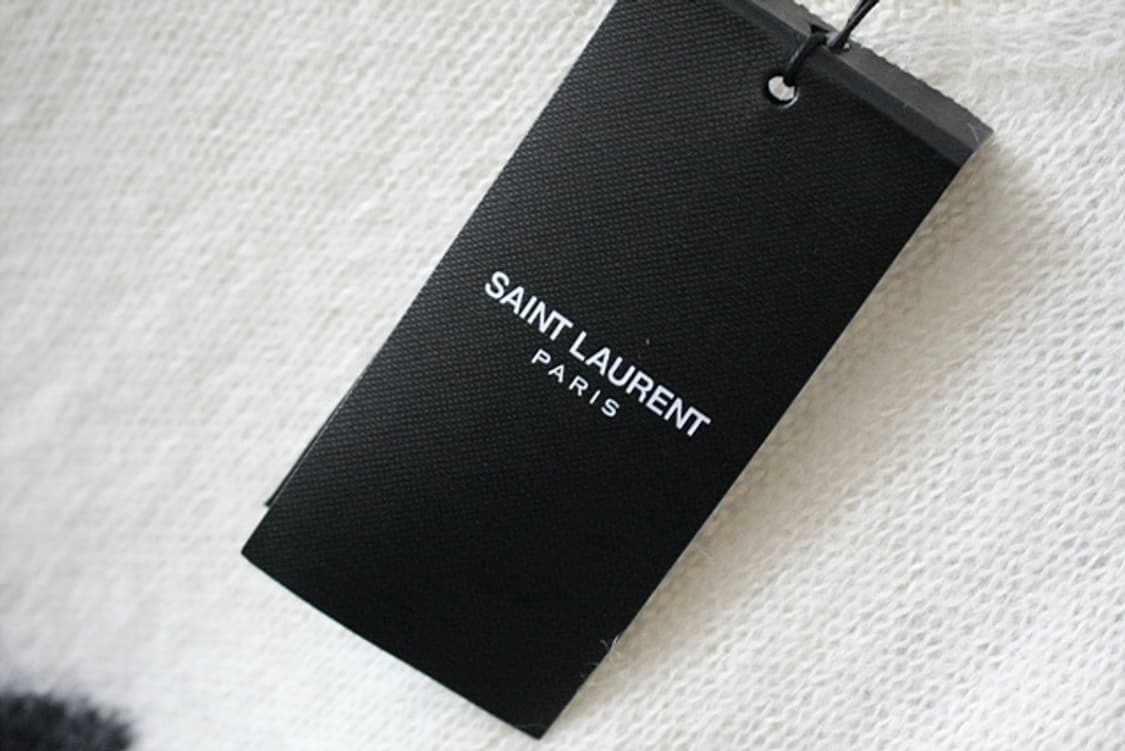 SAINT LAURENT 생로랑 모헤어 니트 스웨터 새제품 상품이미지9