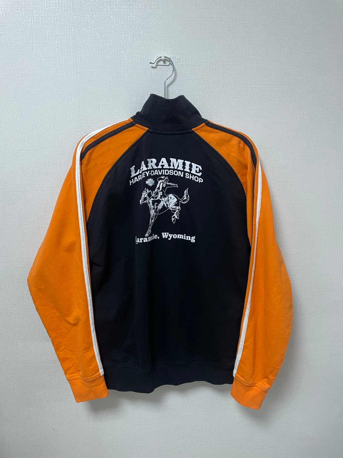 할리데이비슨 배색 집업 저지 상품이미지2